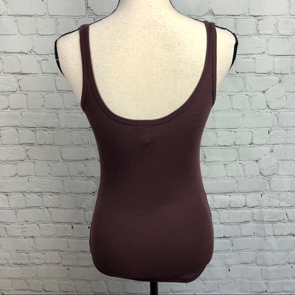 NWOT Valette Ribbed Tank Top - Picture 3 of 6
